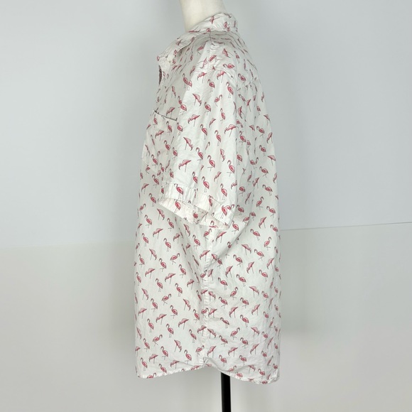 Michael Brandon pink flamingo shirt - Picture 5 of 8